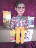 Old Gerry Gee Junior 1950's ventriloquist puppet doll